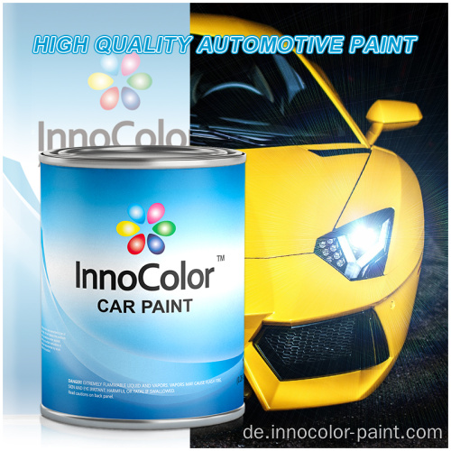 Hohe Adhäsion metallische Farben Refinish Auto Coating Farbe